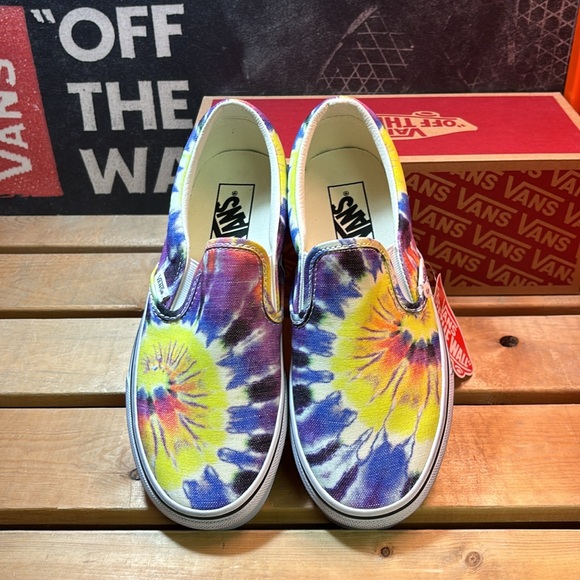 Vans Women's Classic Slip-on (Washed) Tie dye - Picture 2 of 8
